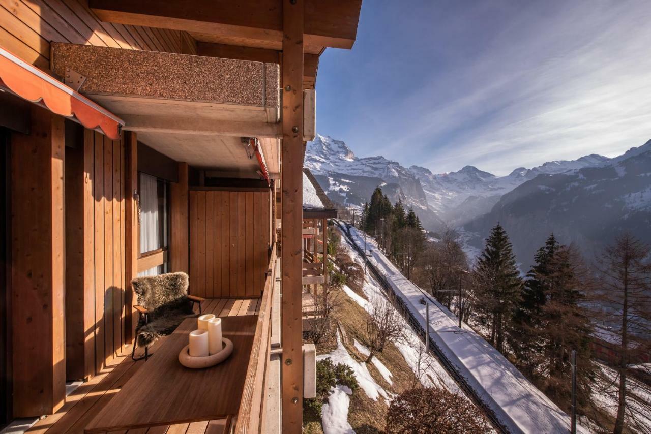 Chalet Primula Penthouse เวงเงน ภายนอก รูปภาพ